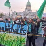 La marcha por los humedales chocó con el pesimismo de los diputados